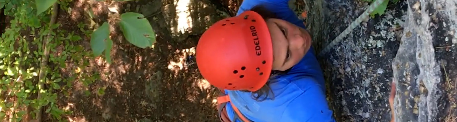 rock climbing