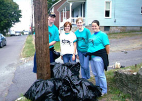 Beautify the Burg service project