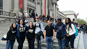 Honors trip group shot