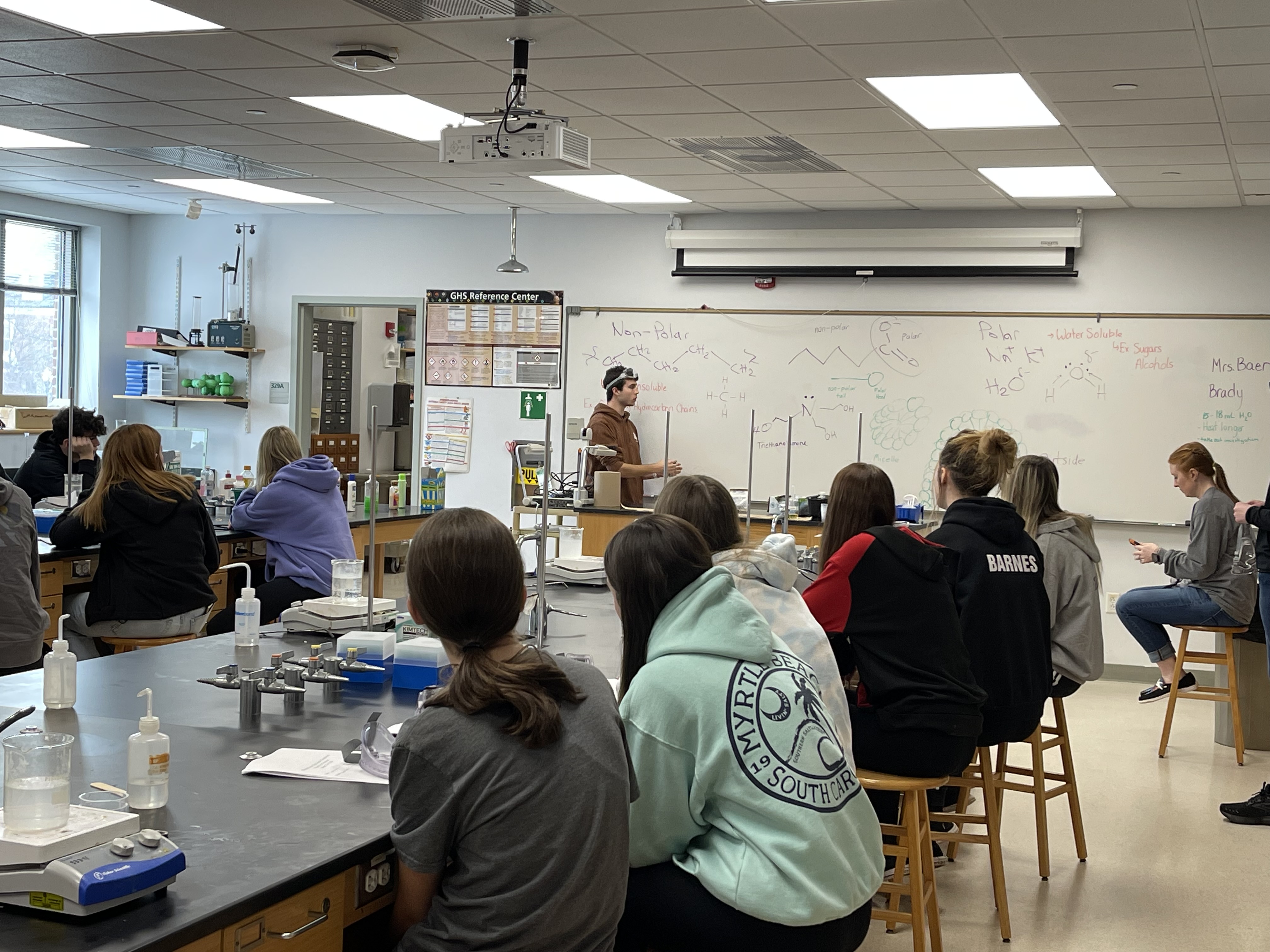 chemistry visit