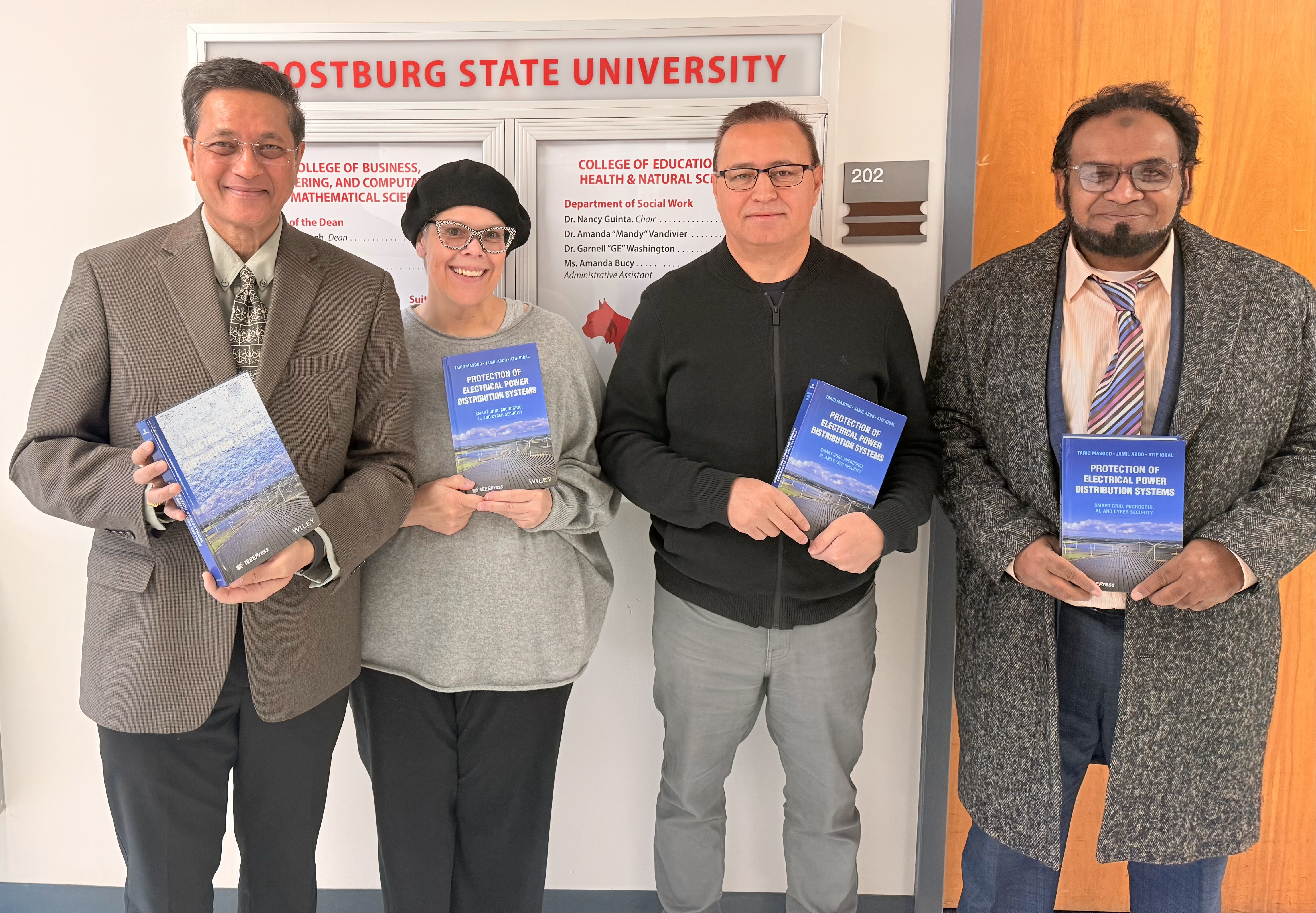 sudhir singh, stacey utley-bernhardt, jamil abdo, tariq masood