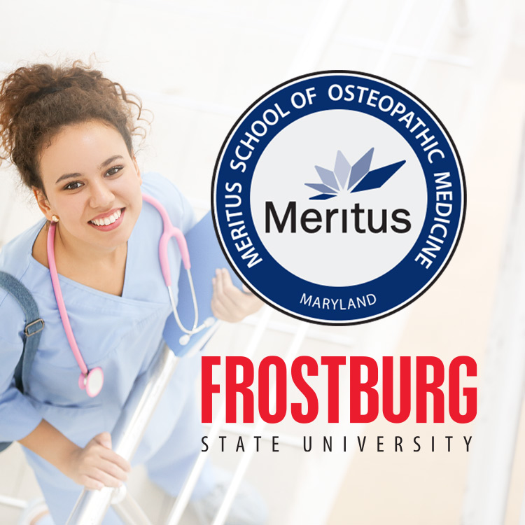 fsu and meritus health logo