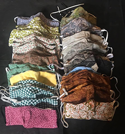 Assorted masks