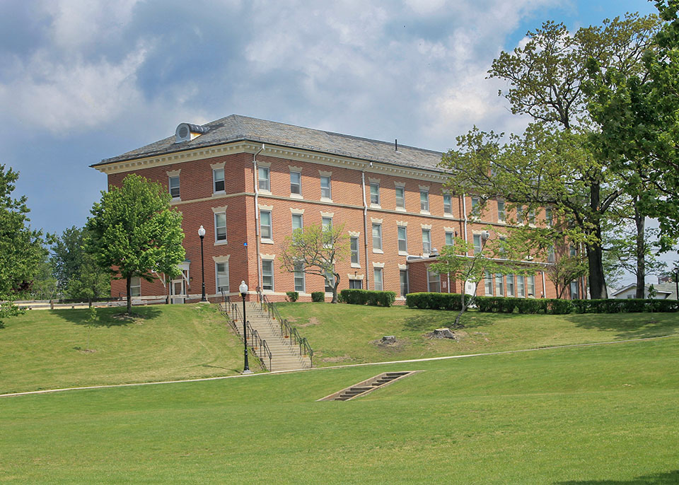 exterior of Frost Hall