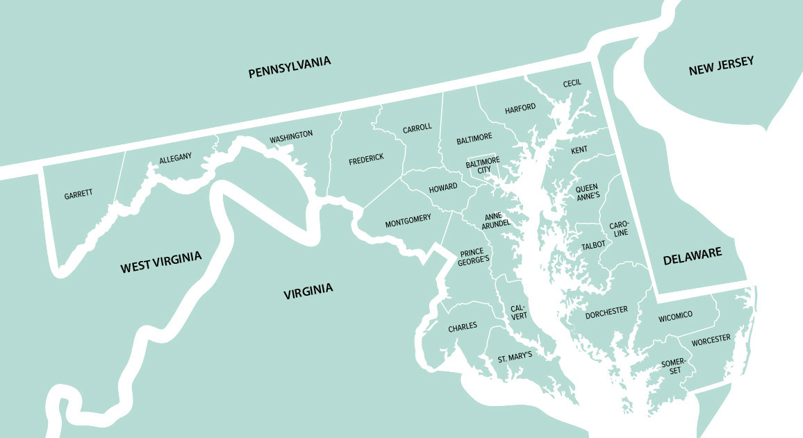 Counselor territory map