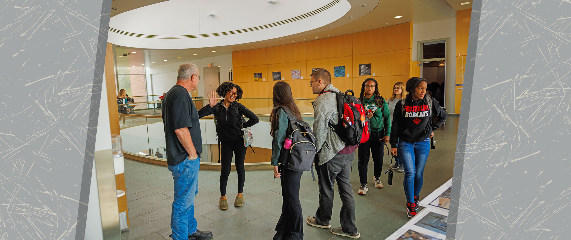 Students on a tour