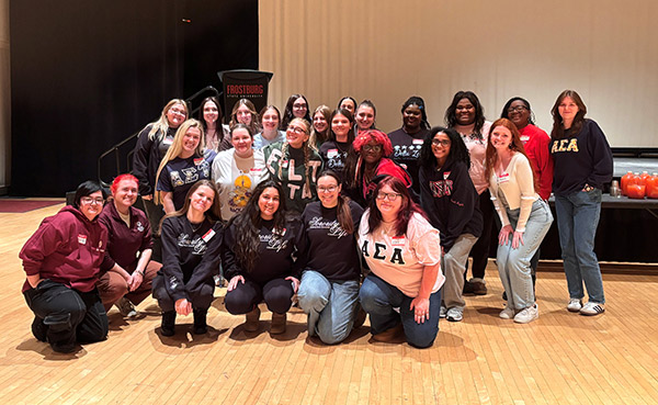 Sorority Service Night with Special Olympics