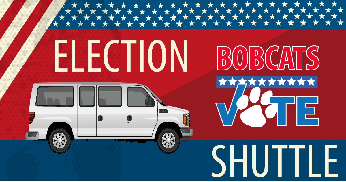 Election Shuttle Graphic