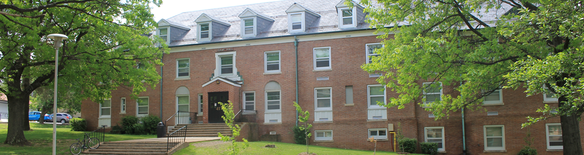 Gray Residence Hall On Campus